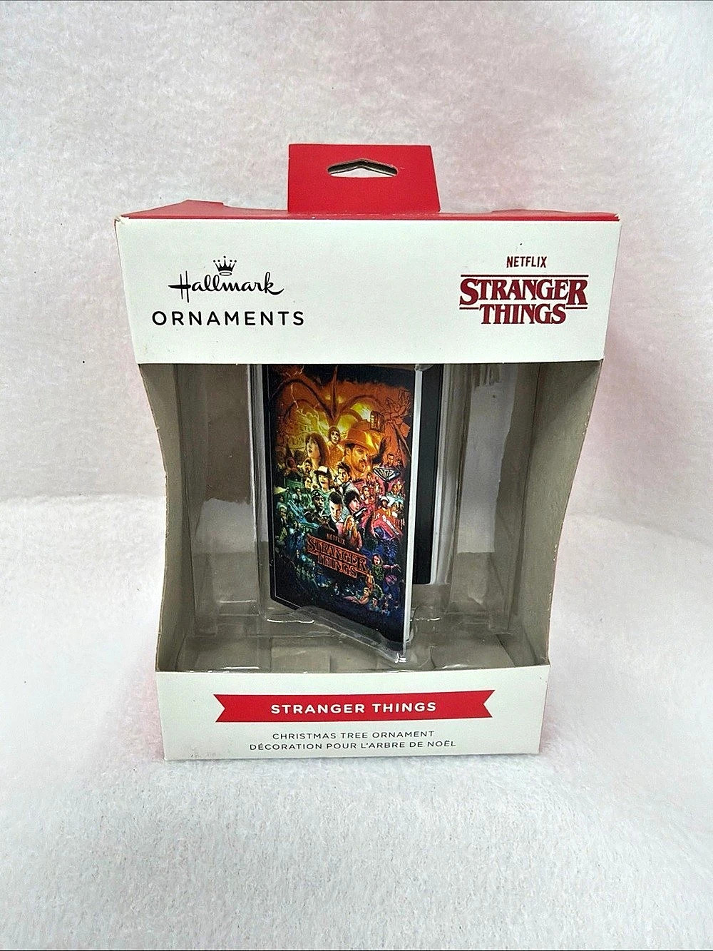 Hallmark Keepsake Ornament Netflix Stranger Things VHS Tape Box Keepsake